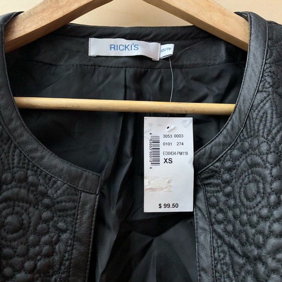 Ricki’s Bomber Textured Jacket Coat - Picture 4 of 9